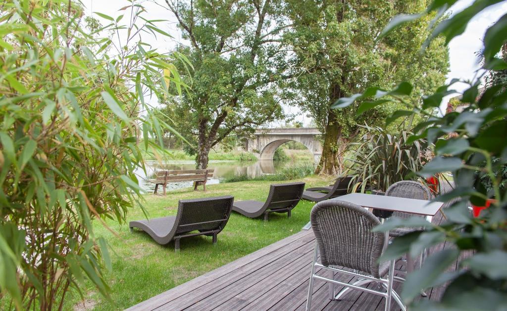 Logis Auberge De La Riviere Les Velluire-sur-Vendee Exteriör bild